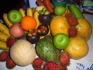 fruits and vegetables