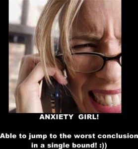 Anxiety girl
